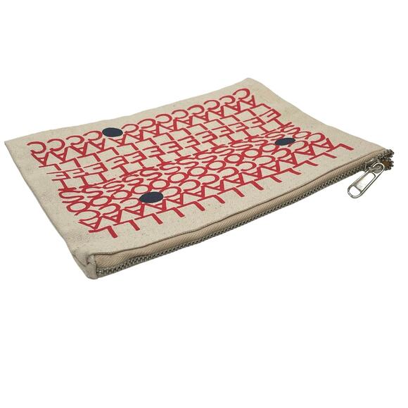 Lacoste Canvas Cosmetic Pouch - Picture 3 of 8